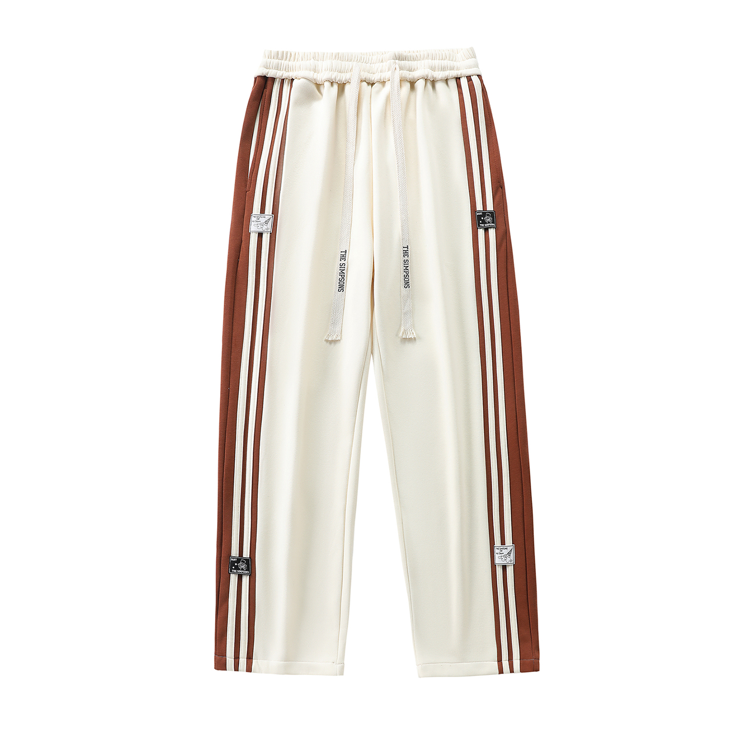 【鹭卓同款】辛普森一家休闲裤秋季美式复古直筒裤男女宽松长裤子