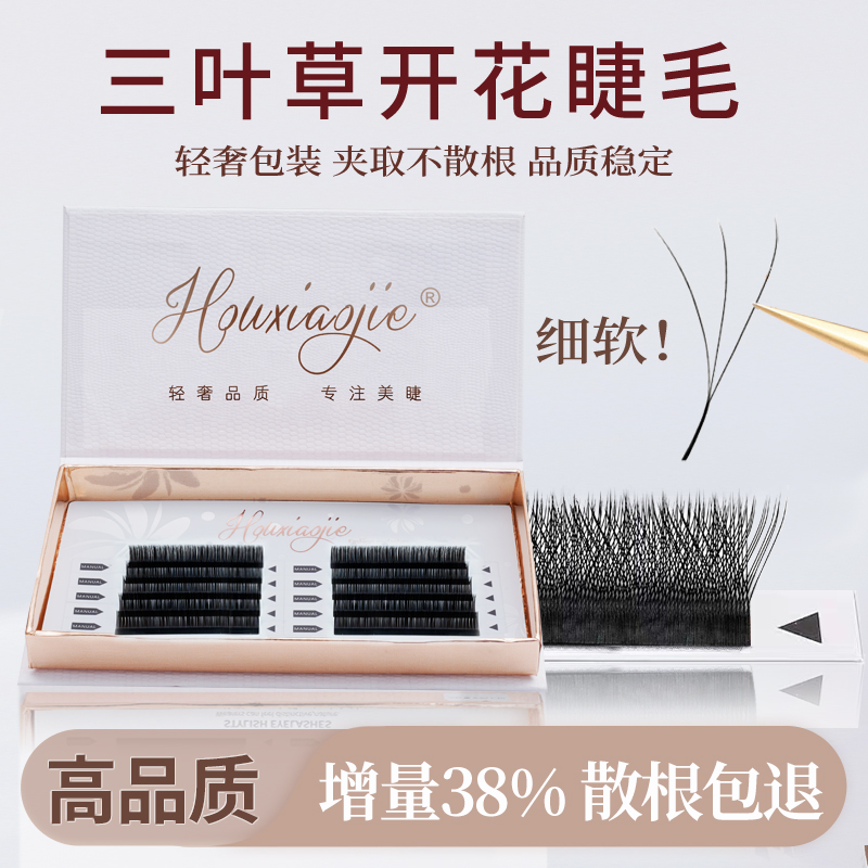 侯小姐三叶草嫁接睫毛软