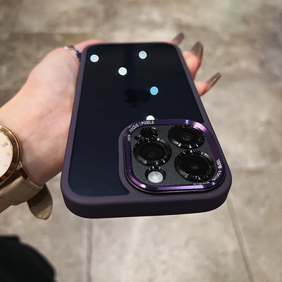 金属镜头高品质适用于苹果手机壳