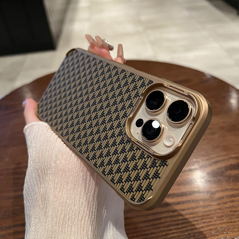 隐形磁吸碳纤维适用于苹果手机壳