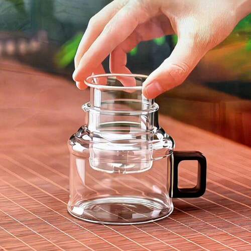 高硼硅玻璃墩墩泡茶壶茶