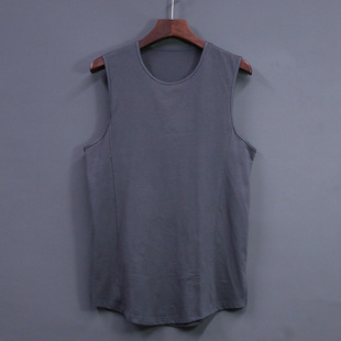 Sports vest men sleeveless shirt健身背心纯棉无袖衫男式