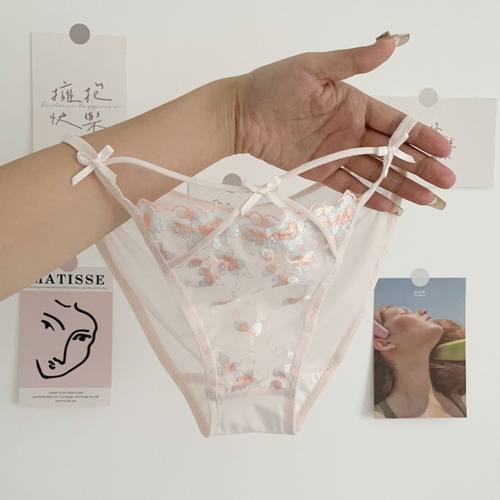 Cotton Panties Women's Underwear Low-Rise Sports Briefs 内裤