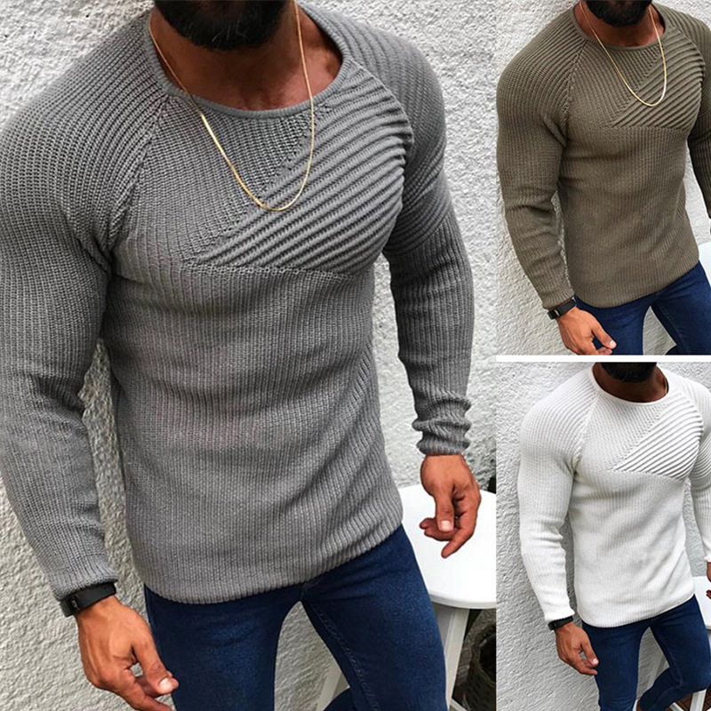 menclothes毛衣男秋冬修
