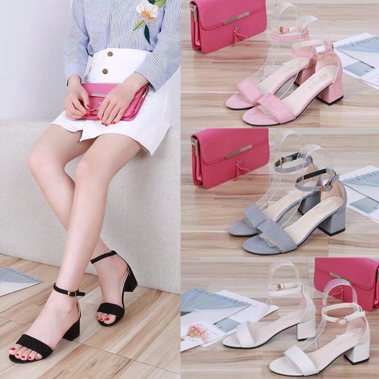 shoeswomen夏季新款中跟