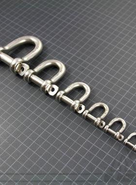 Wichard法国进口锻造D挂扣专业快挂扣316不锈钢强力锻扣shackle型