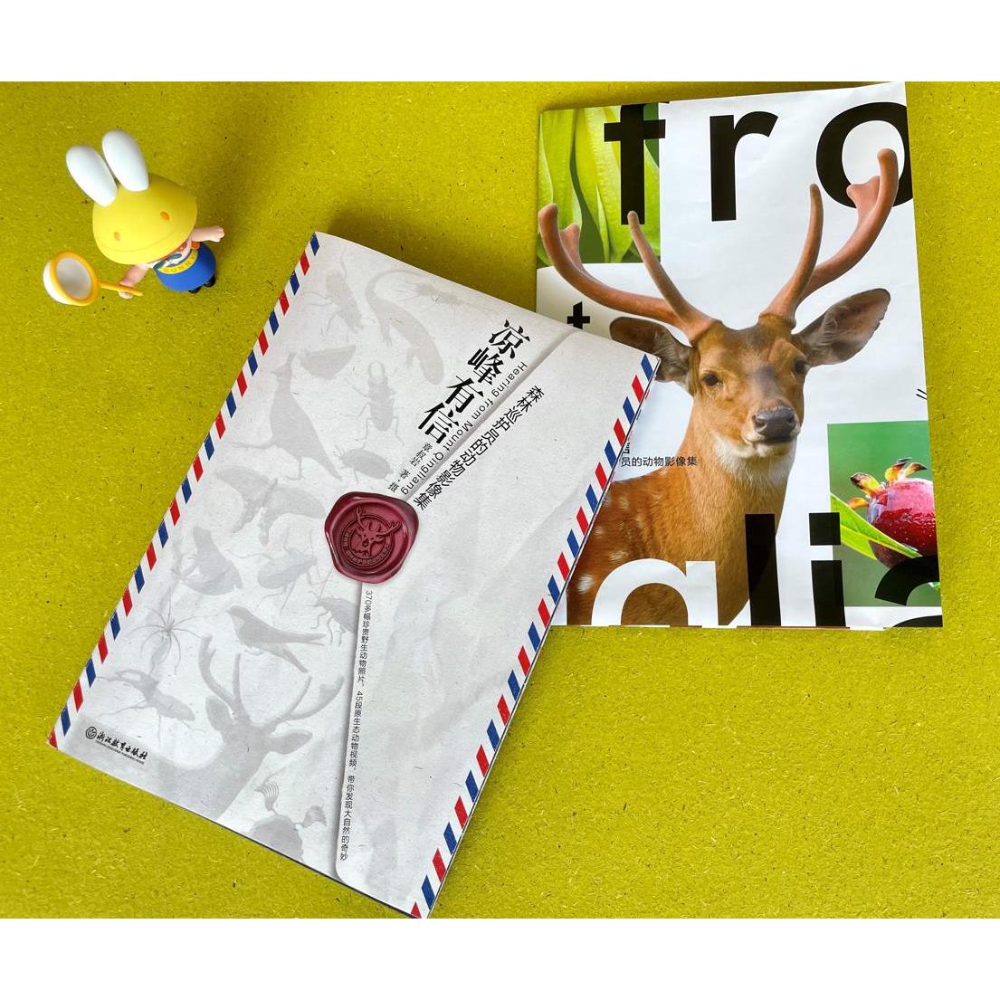 正版图书 凉峰有信：森林巡护员的动物影像集 章叔岩著/摄 浙江教育出版社 9787572216091