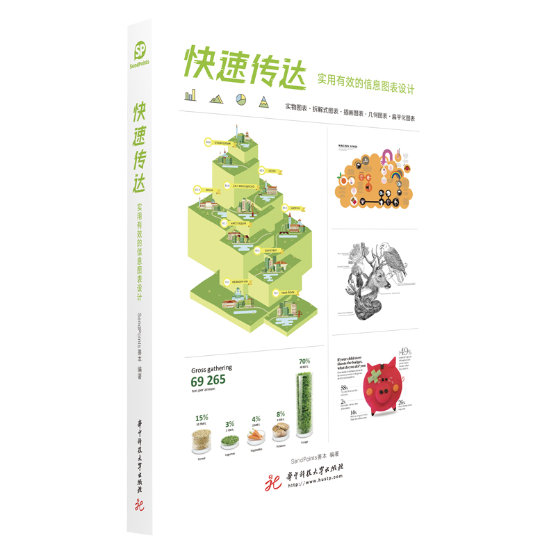 正版图书 快速传达:实用有效的信息图表设计 SendPoints 善本 华中科技大学出版社 9787568065542