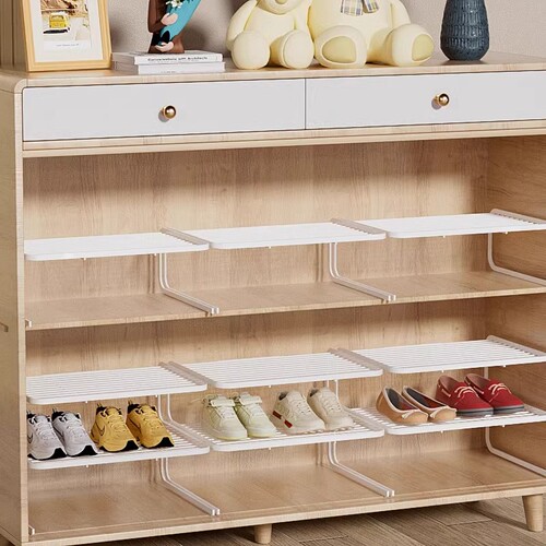 鞋柜分层隔板神器收纳省空间