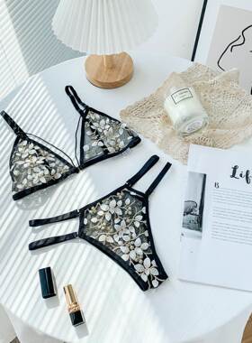 Women Lace Bra Sets Seamless Underwear Backless Vest Lingeri