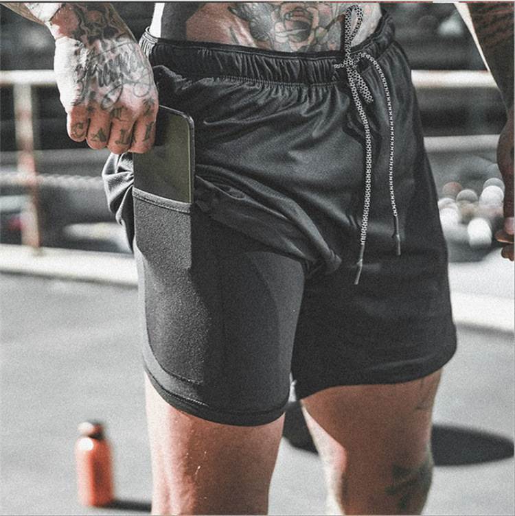 Men's Fitness sports shorts Summer男士夏健身运动短裤跑步篮球