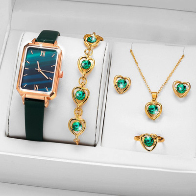 Luxury Boutique Set Gift Box Watch Bracelet Necklace women