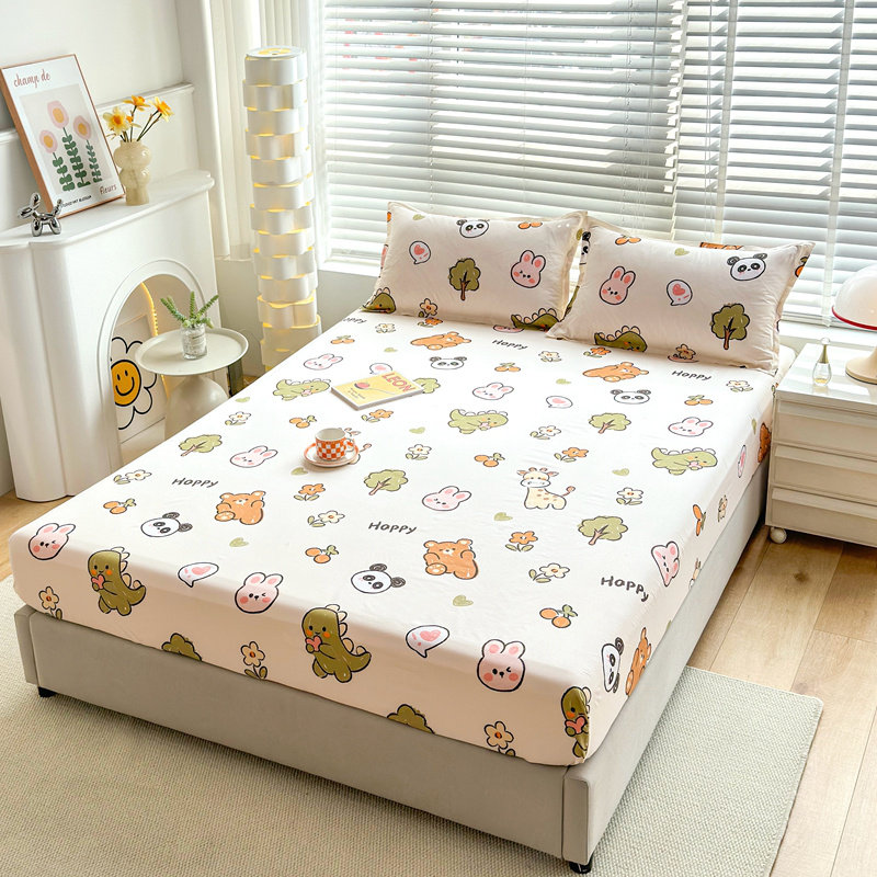 床笠单件床罩席梦思床垫保护罩儿童防尘床套非纯棉床单2024年全包,床上用品,床笠,淘宝优惠券,粉丝福利购,淘宝优惠卷