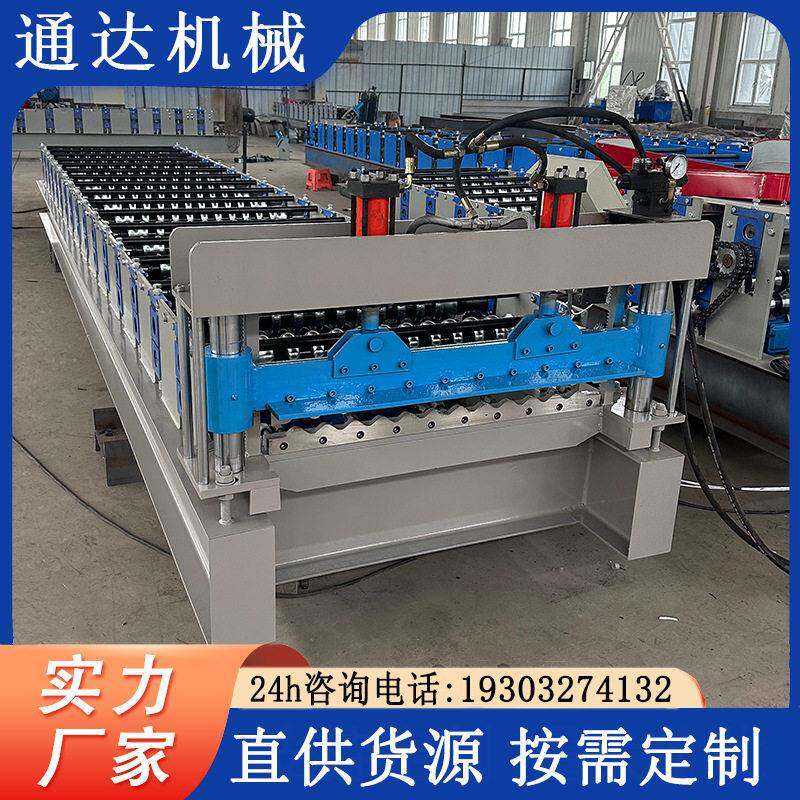 波纹板弯弧机花圃围栏成型机压瓦机园艺金属种植床