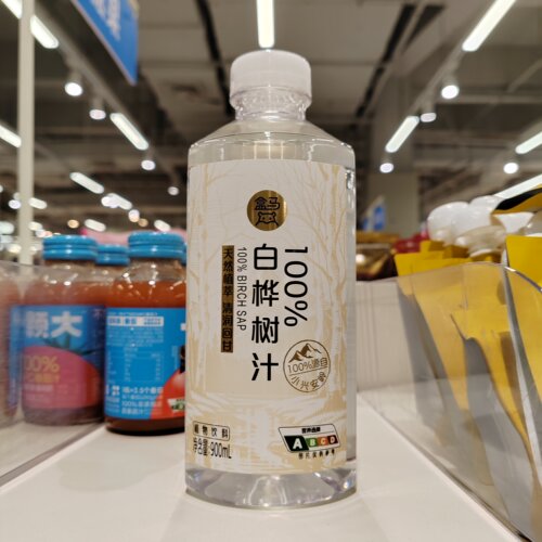 盒马100%白桦树汁饮料0脂肪900ml