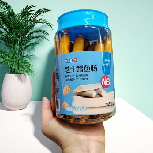 盒马NB芝士鳕鱼肠300g(20条)香肠