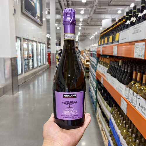 进口科克兰绝干高泡葡萄酒750ml