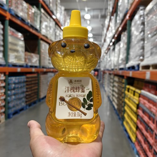 森蜂园洋槐蜂蜜纯正天然挤压瓶