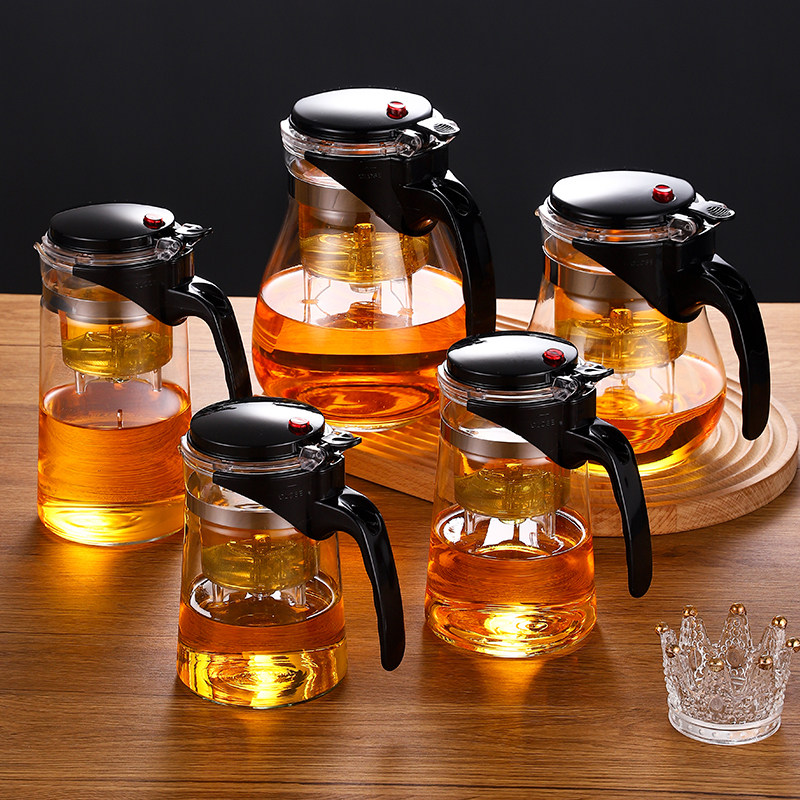 加厚飘逸杯泡茶壶茶水分离过滤花茶壶冲茶器耐热玻璃茶杯茶具家用,餐饮具,飘逸杯,淘宝优惠券,粉丝福利购,淘宝优惠卷