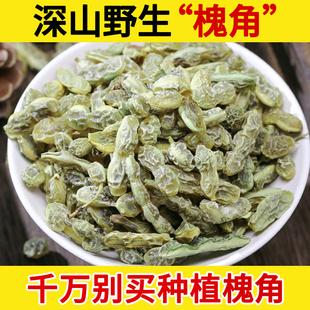 深山野生槐角中药材500g 愧角 怀角槐豆子 槐角茶 另有槐米