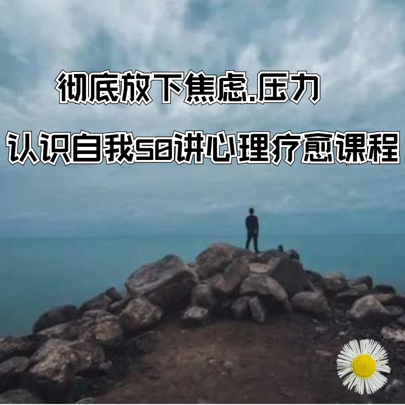 彻底放下焦虑.抑郁 压力认识自我与负面情绪握手言和心理疗愈课