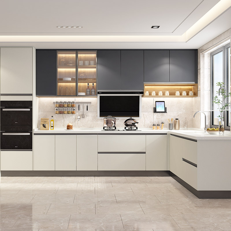 金牌厨柜整体厨房橱柜定制