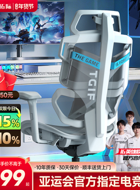 TGIF拓际Ace电竞人体工学椅子护腰办公靠背电脑座椅久坐舒适透气