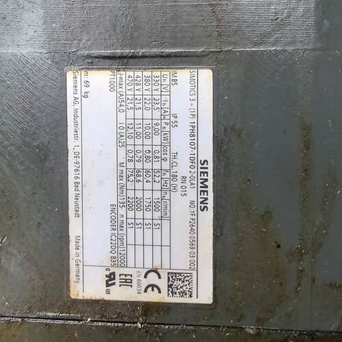 可维修西门子主轴电机1PH8087-1DF02-0LA1维修，升级议价