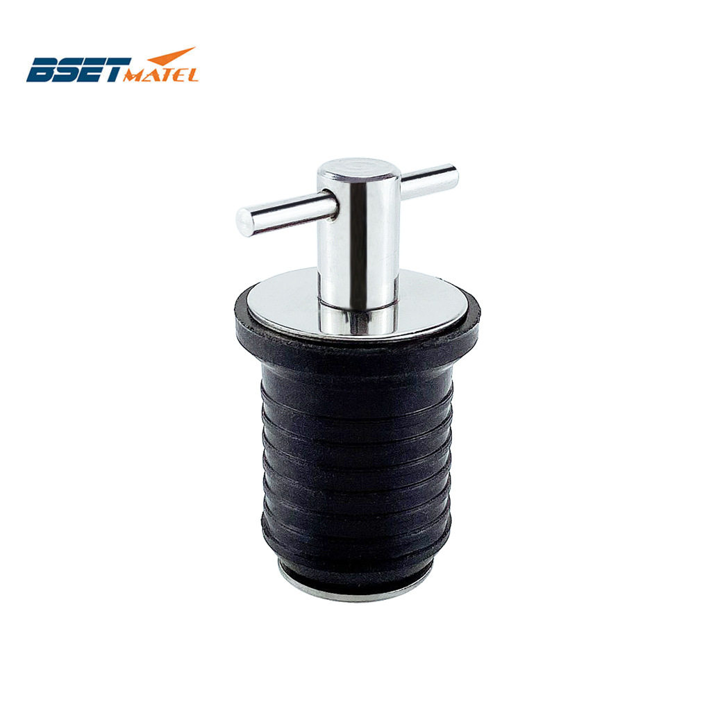 跨境304不锈钢排水塞 十字船用排水塞 甲板排水孔栓 橡皮艇下水塞