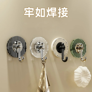 塑料钩轻奢银河挂钩免打孔贴粘胶卫生间粘钩强力浴室门后无痕衣钩