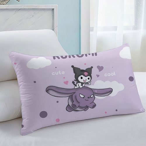 卡通可爱全棉库洛米儿童双面枕套