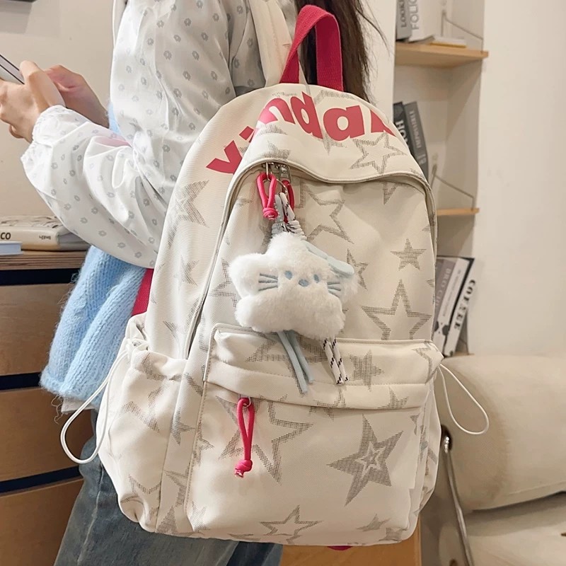 初中生书包电脑双肩背包高颜值女