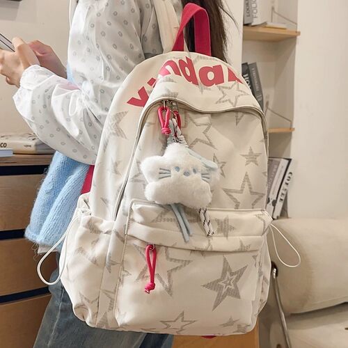 初中生书包电脑双肩背包高颜值女