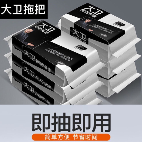 静电除尘纸一次性拖地把湿