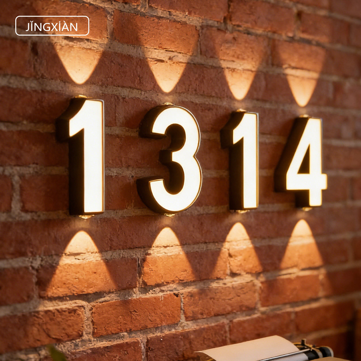 LED数字字母壁灯户外墙面装饰灯具现代简约门牌酒店楼层号码牌灯,家装灯饰光源,户外壁灯,淘宝优惠券,粉丝福利购,淘宝优惠卷