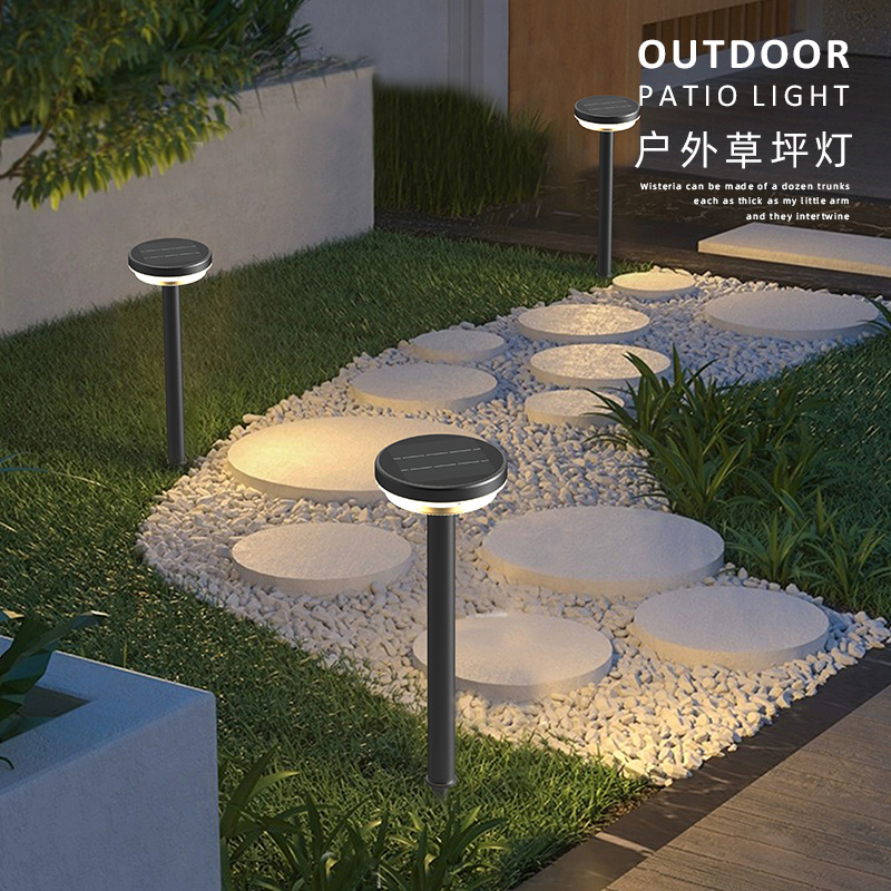 景献户外草坪灯压铸铝太阳能灯