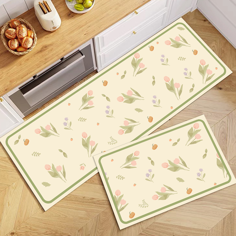 硅藻泥厨房专用地垫免洗可擦脚垫家用防滑吸水吸油速干长条地毯,居家布艺,厨房地垫,淘宝优惠券,粉丝福利购,淘宝优惠卷