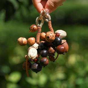 文淇同款满愿种子包挂天然菩提子mini版挂件手工串珠挂饰女生礼物