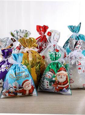 Christmas gift bunches Decorate goodie bags 圣诞糖果袋