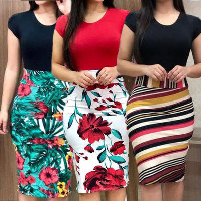 Women's Summer Clothes Short-sleeved plus size Dresses