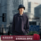 22AW秋季 新款 polo衫 MOSEALAND 男350G重磅cityboy刺绣口袋套头衫