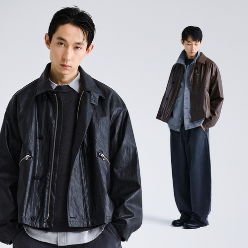 MOSEALAND金标P棉棉衣MK3皮夹克