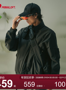 MOSEALAND 春秋外套男棉衣金标P棉特氟龙三防多口袋哈灵顿夹克G9