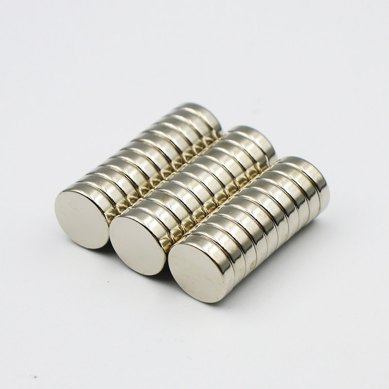 强磁磁铁 圆形 高强力吸铁石 钕铁硼永磁钢 N35性能 镀镍 D12X3MM