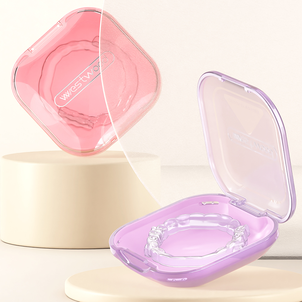 惬毅猫儿童牙套正畸保持器收纳盒