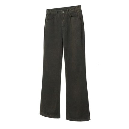 DESERTO 铁锈棕特殊锈色水洗11盎司四季通勤休闲微喇646牛仔裤男