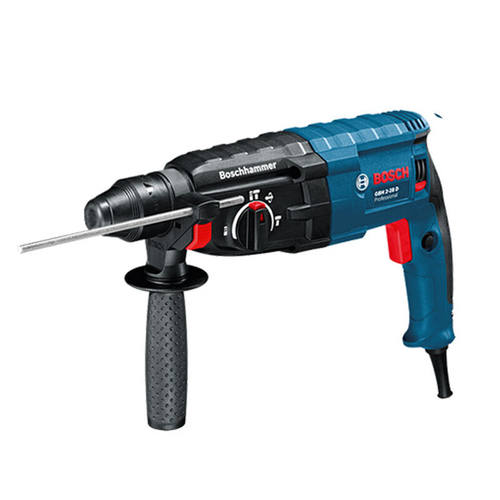 博世（BOSCH）轻型三用电锤电钻电镐插电式冲击钻圆柄四坑锤钻GBH