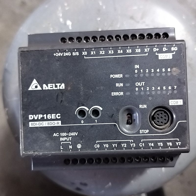 台达PLC DVP16EC00R3 拆机件 8DI-DC/8图片