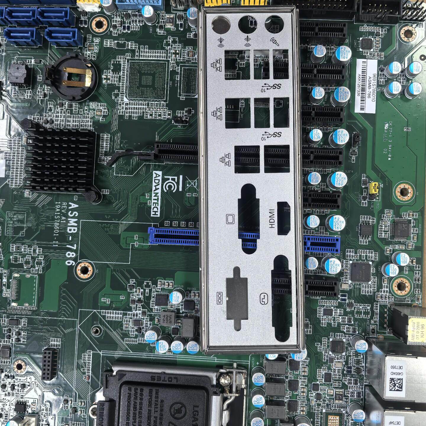 研华ASMB-786工控主板 LGA115X接口 HDMI高