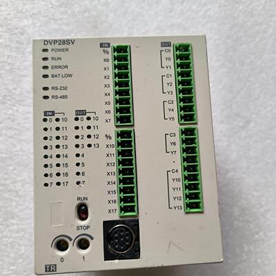 台达PLC DVP28SV11T拆机 实物图 功能正常